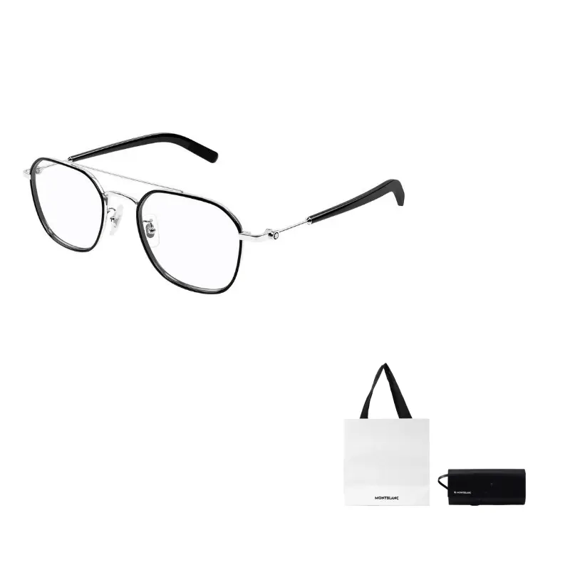 

MONTBLANC Пилотская оправа для очков, Black