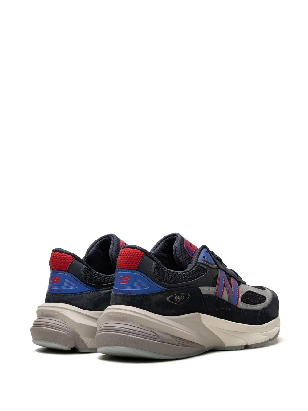 Кроссовки 990v6 MiUSA Madison Square Garden Navy из коллаборации с Ronnie Fieg NEW BALANCE, синий — фото 4