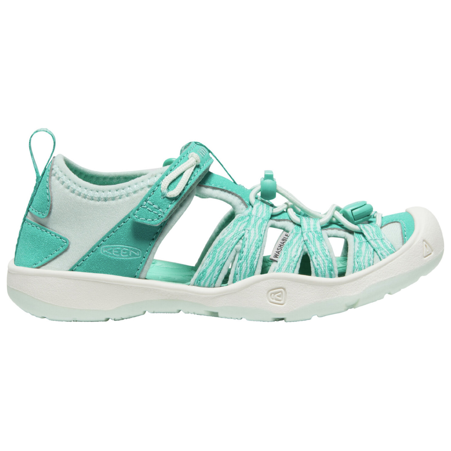 

Сандалии Keen Kid's Moxie Sandal, цвет Waterfall/Blue Glass