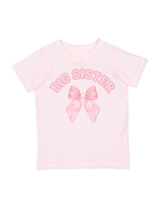 

Футболка с коротким рукавом Sister Bow - Big Kid Sweet Wink, розовый