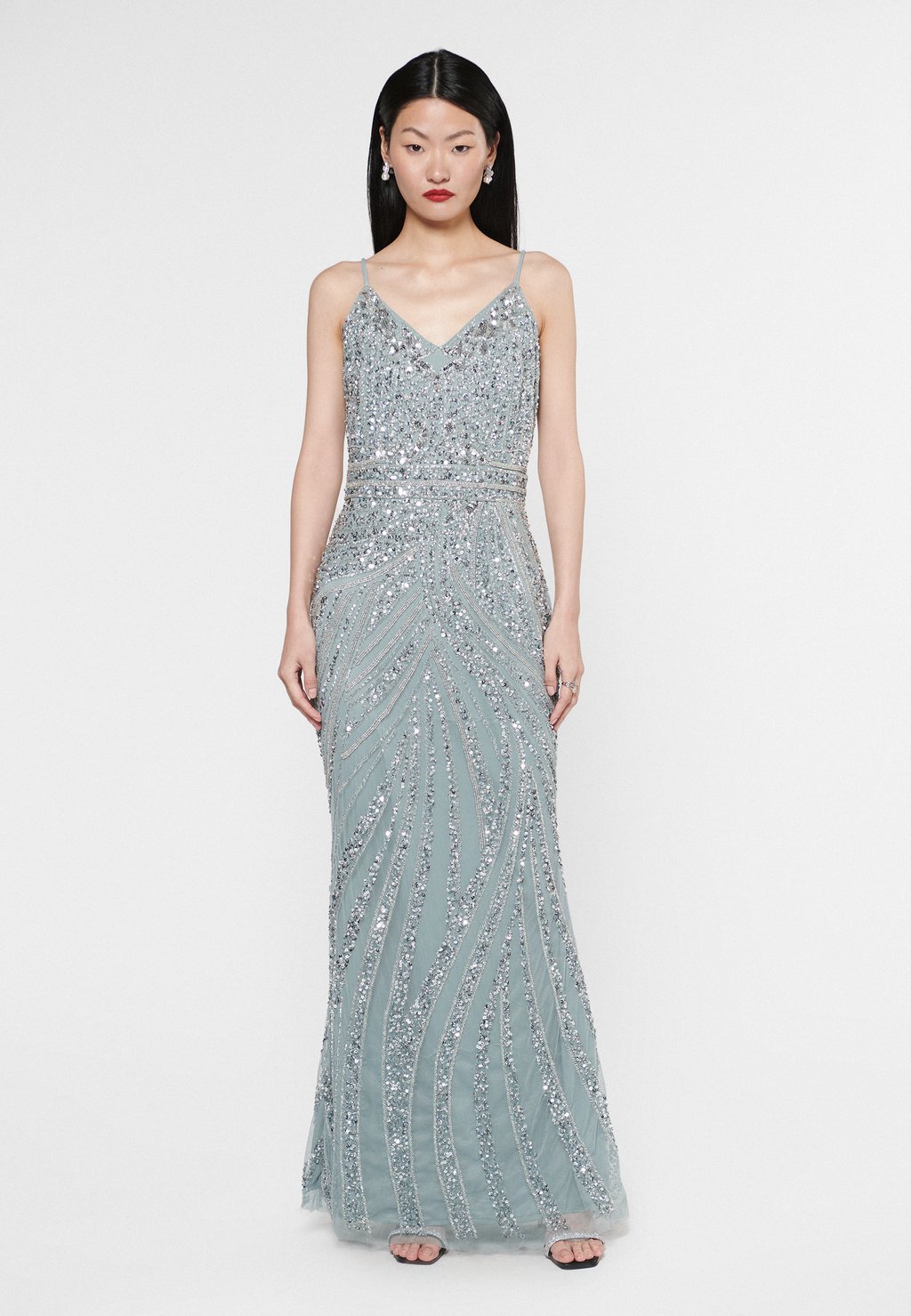 

Платье EMBELLISHED SEQUINS BEAUUT, светло-зеленый