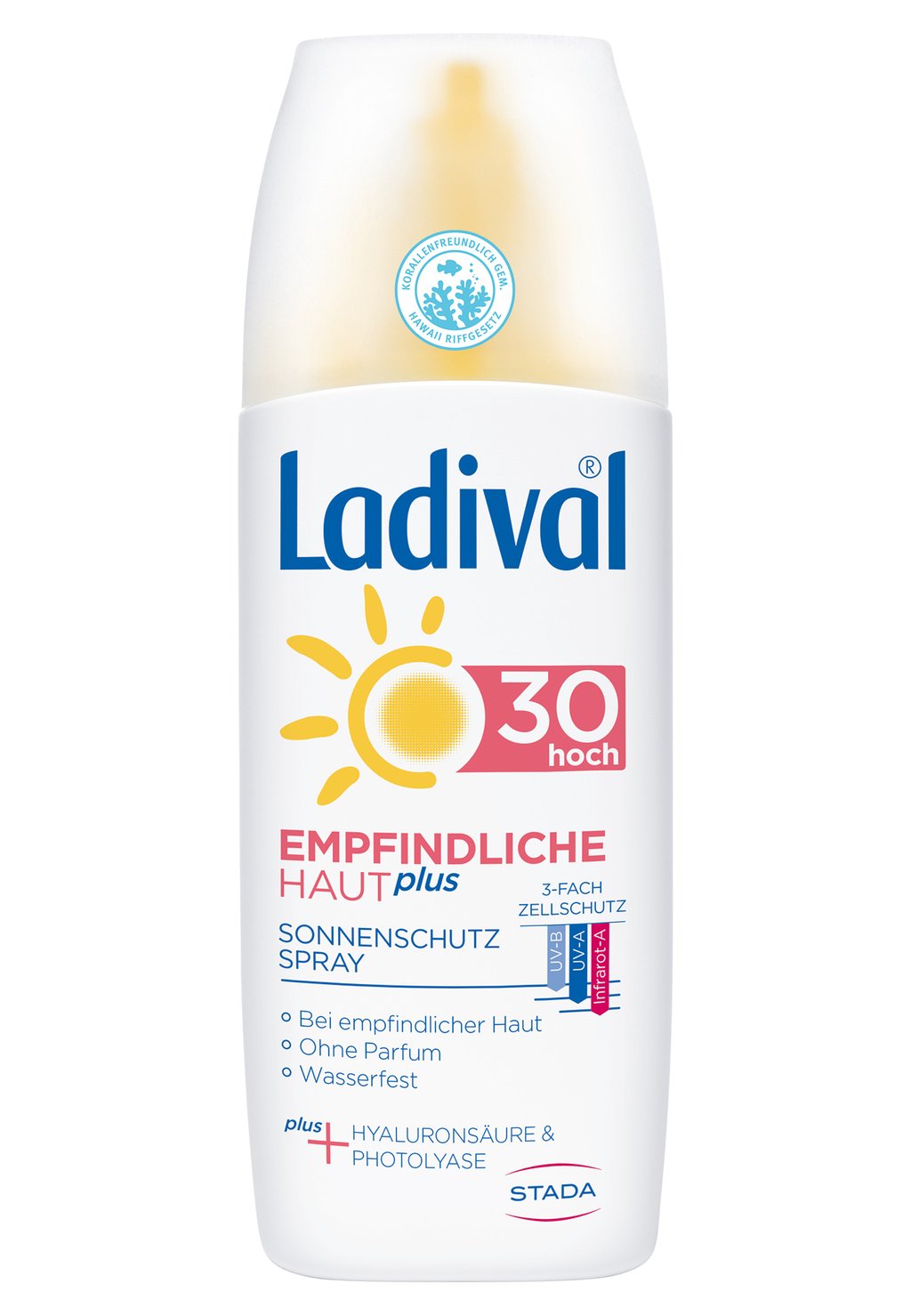 

Защита от солнца SONNENSCHUTZ EMPFINDLICHE HAUT PLUS SONNENSCHUTZ SPRAY, LSF 30 Ladival