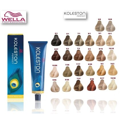 

Koleston Perfect Стойкая краска для волос 60 мл - Несколько цветов Блондин Коричневый Wella