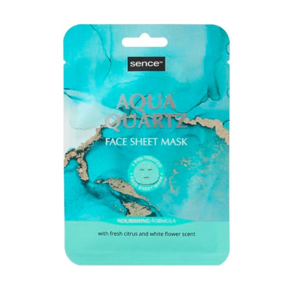 

Увлажняющая маска для лица SENCE Aqua Quartz