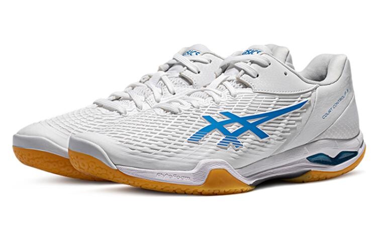 Мужские кроссовки для бадминтона Asics Court Control Ff 3, Blue with White Lettering — фото 2