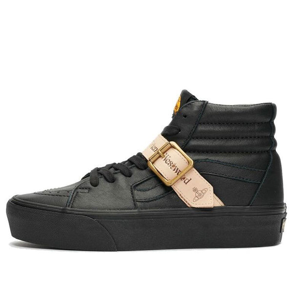 

Кроссовки sk8-hi platform vivienne westwood anglomania buckle black Vans, черный