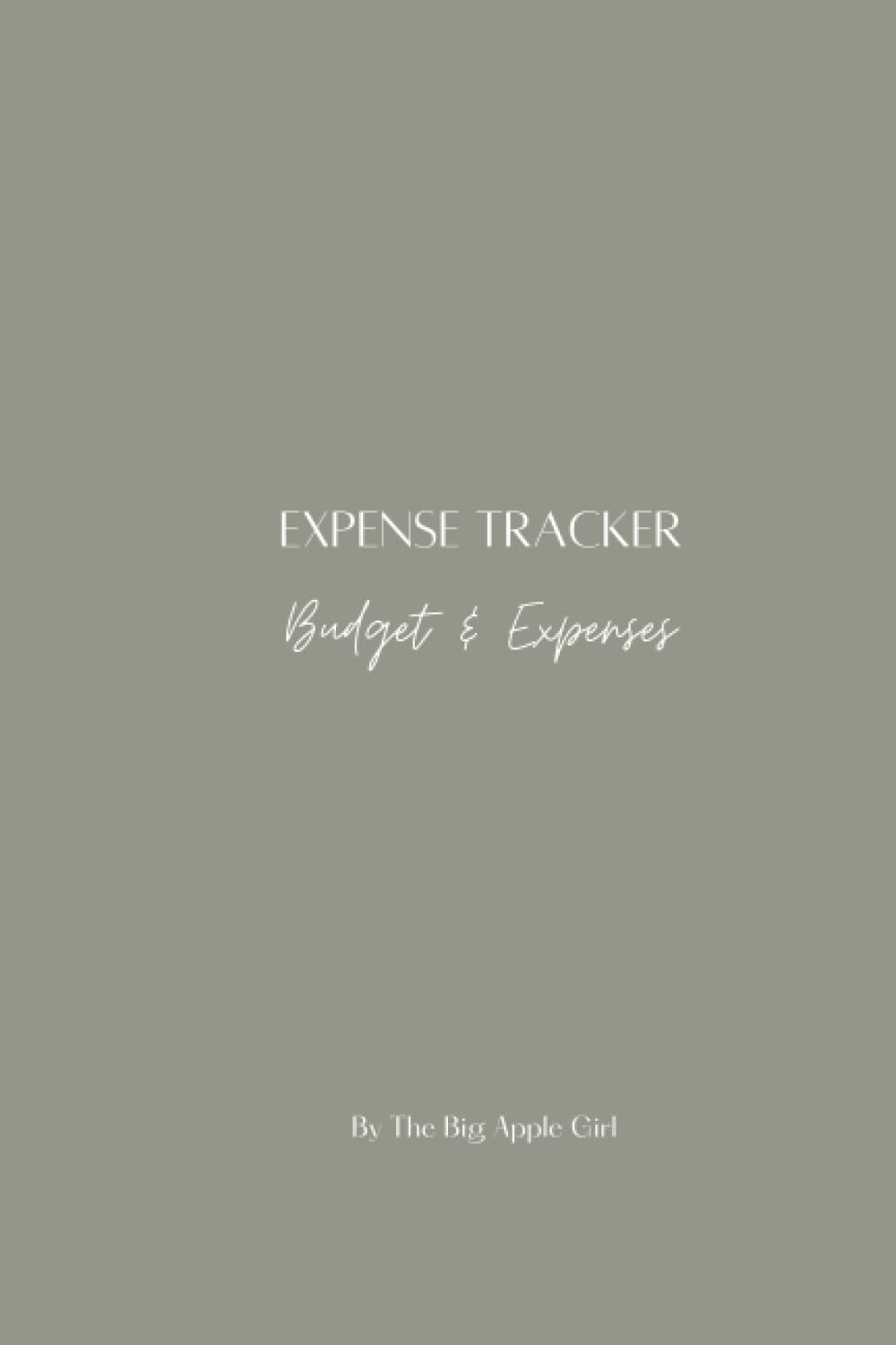 

Expense Tracker & Manifestation Journal 6x9" (Budget and Expenses) by The Big Apple Girl