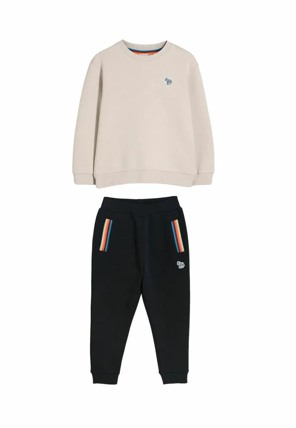 Толстовка с принтом зебры стандартного кроя Paul Smith Junior, Stone Black