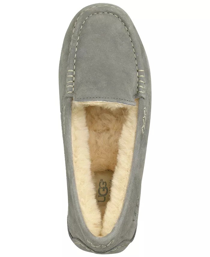 Женские мокасины-тапочки Ansley Slip On Ugg, серый — фото 4
