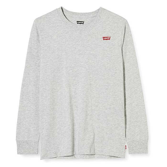 

Футболка Levi's Batwing Chesthit Long Sleeve Round Neck, серый