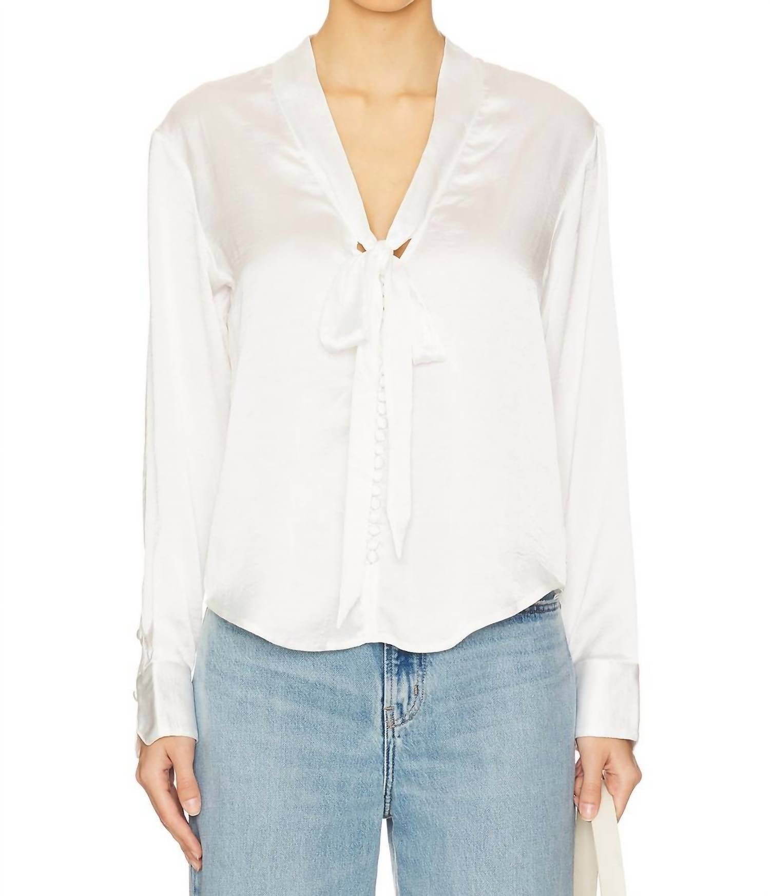 

Топ Adeline цвета слоновой кости Heartloom