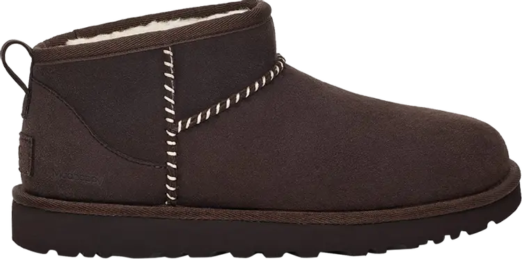 Кроссовки Madhappy x Wmns Classic Ultra Mini Boot 'Chocolate', коричневый