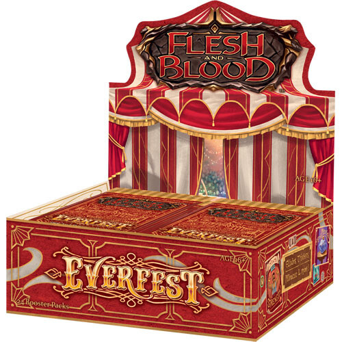 

Карточная игра Legend Story Studios Flesh & Blood TCG: Everfest 1st Edition - Booster Box (24)