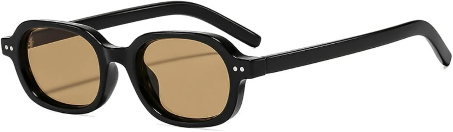 

Солнцезащитные очки COTIA в стиле ретро, ​​маленькие квадратные, для женщин и мужчин, классический стиль 90-х, прямоугольные, модные, для активного отдыха, Black Tea