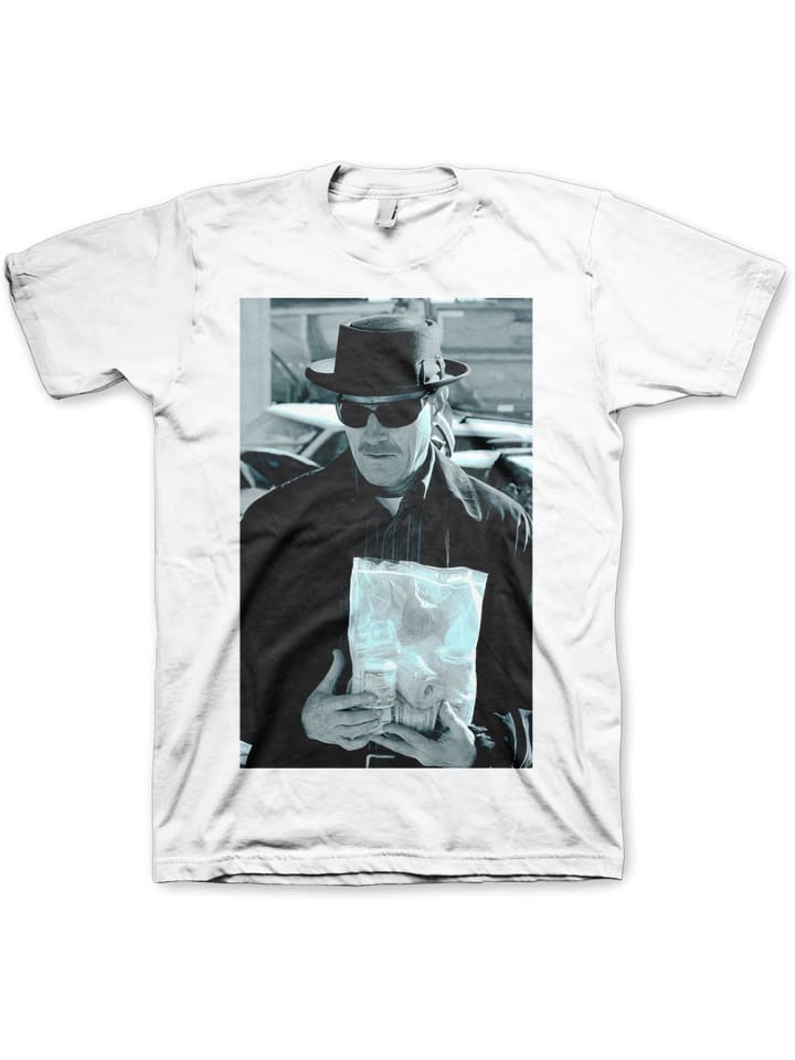 

Футболка Heisenberg Money Bag Big Tall T-Shirt белого цвета Breaking Bad, Белый, Футболка Heisenberg Money Bag Big Tall T-Shirt белого цвета Breaking Bad