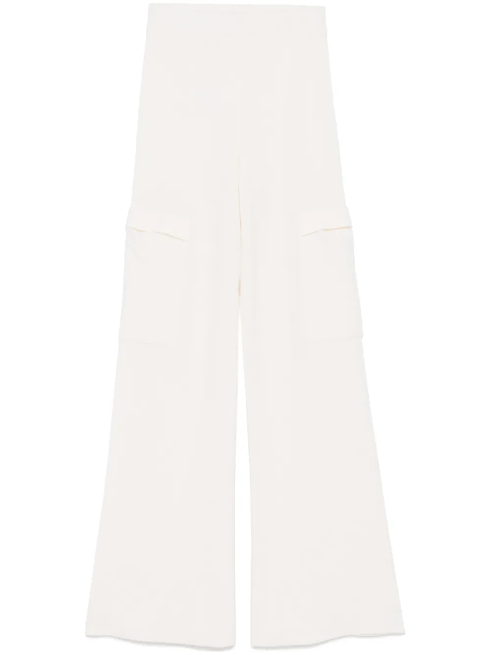 

Брюки в рубчик Ermanno Firenze, белый