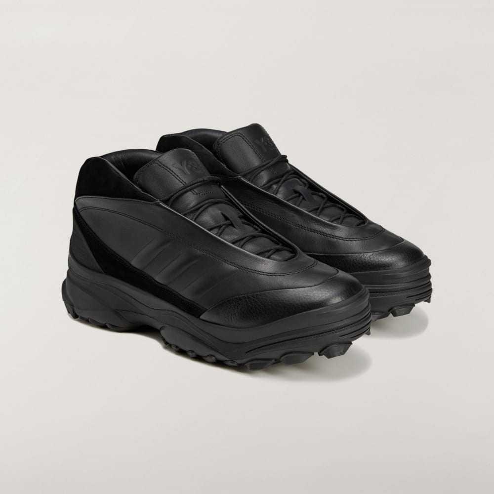 Кроссовки Adidas Y-3 GSG9 Mid, цвет Black/Black/Black — фото 4