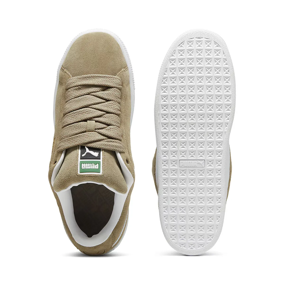 Женские повседневные кроссовки Suede Xl Puma, коричневый — фото 3