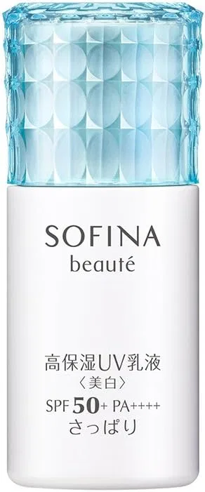 Крем для лица SPF50 SOFINA Увлажняющий отбеливающий Beaute High Moisturizing UV Lotion + PA+++