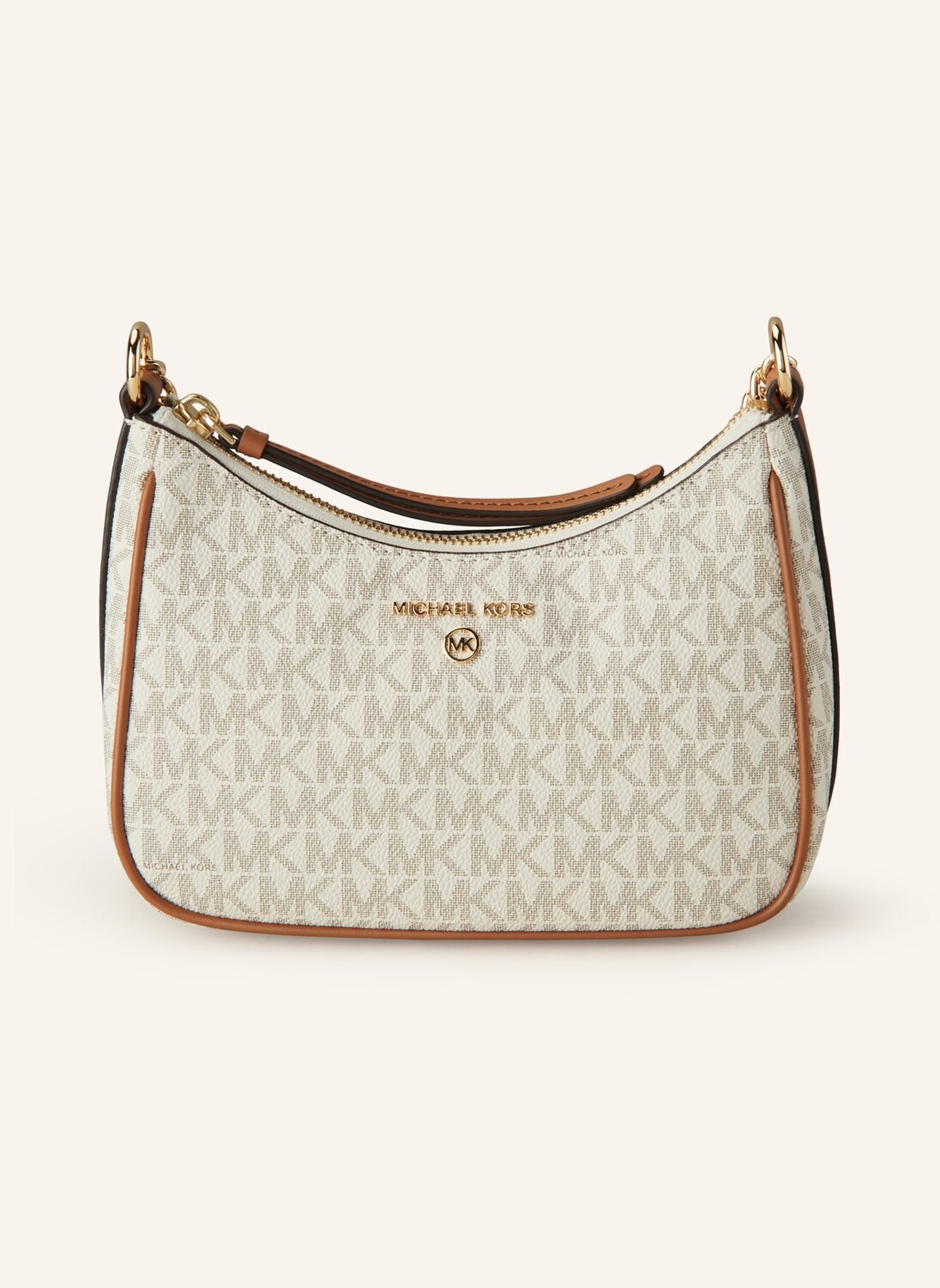 

Сумка через плечо jet set MICHAEL KORS, цвет 149 VANILLA/ACRN
