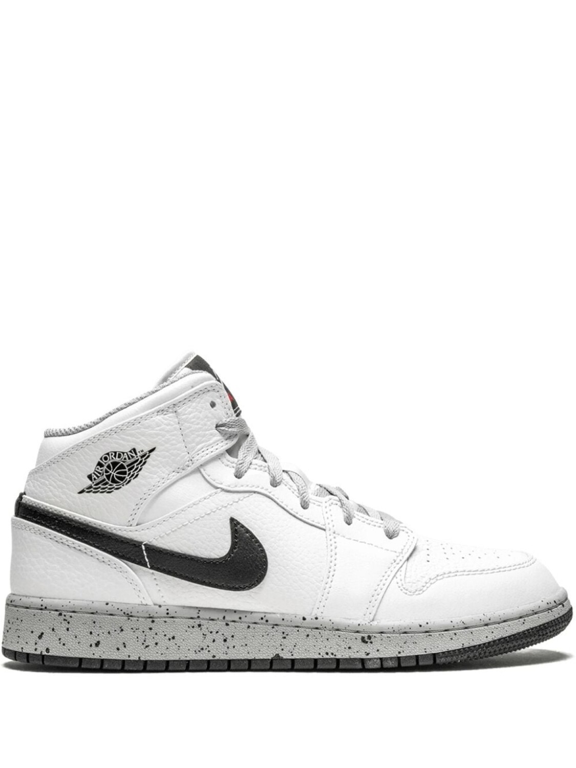 

Jordan Kids кроссовки Air Jordan 1 Mid (GS), белый