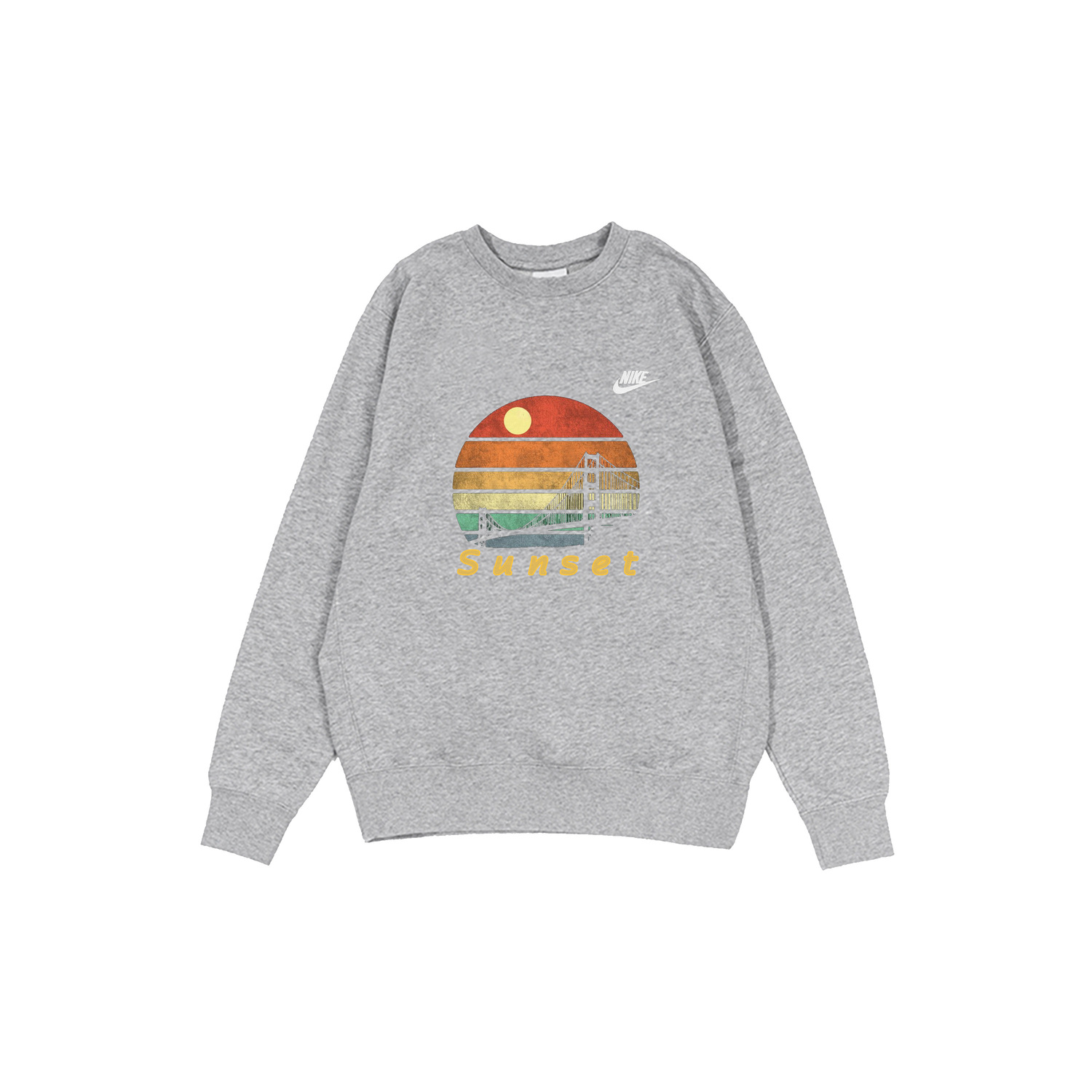 

Мужская спортивная толстовка Nike, серый