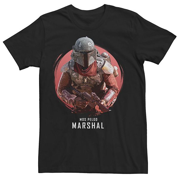 

Футболка The Mandalorian сезон 2 Mos Pelgo Marshal Big & Tall Star Wars