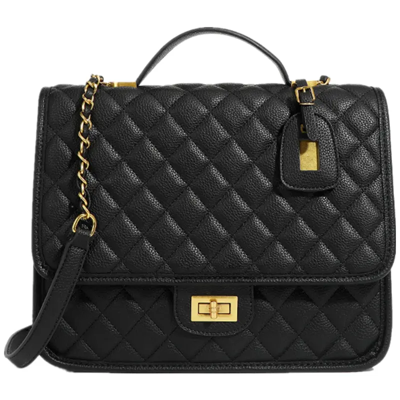 

Сумка-рюкзак PU малая квадратная средний размер женская черная NOMK, серебристая