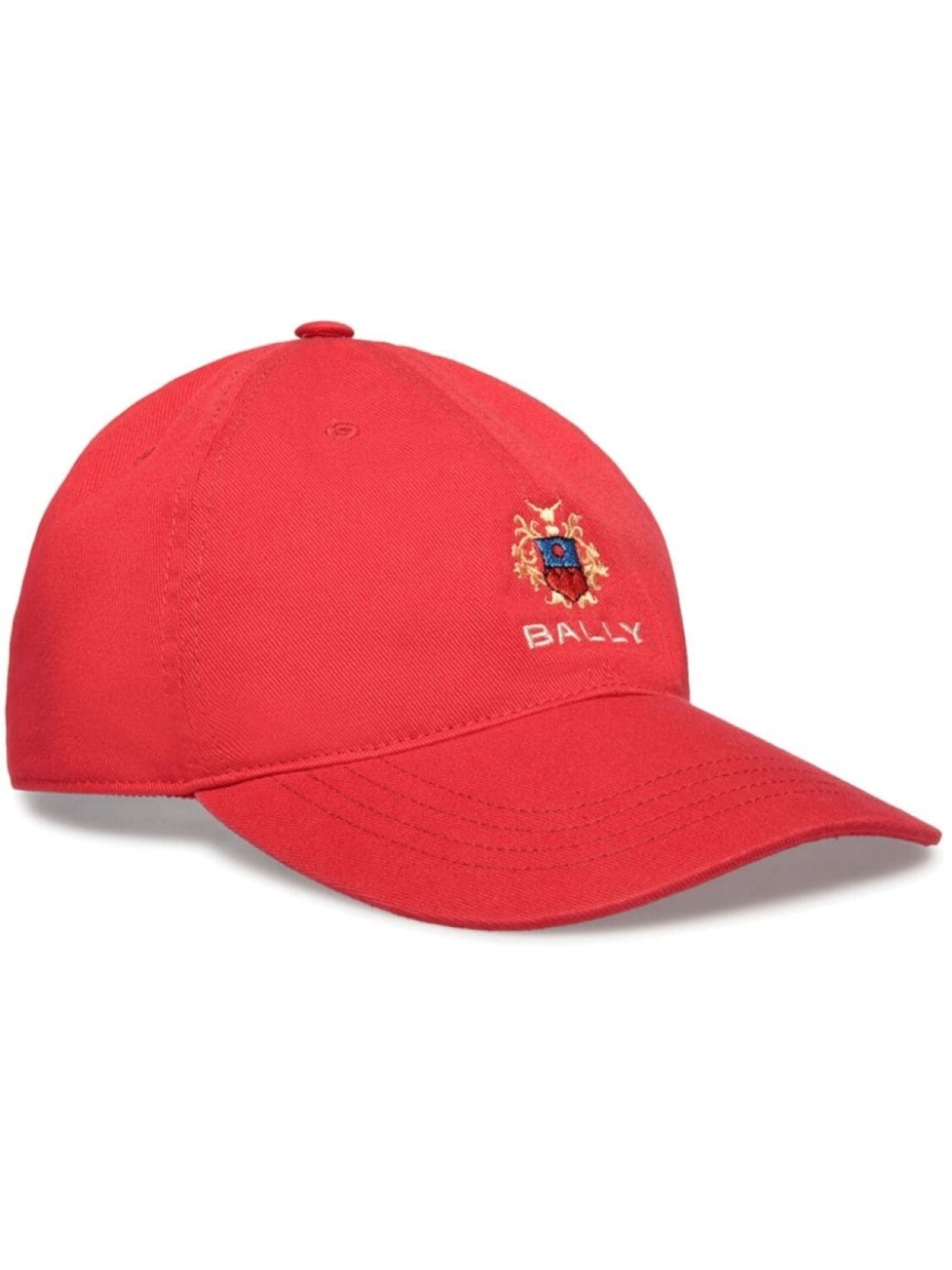 

Bally кепка с вышитым логотипом, красный