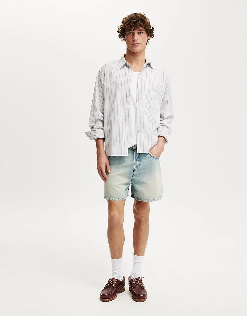 

Короткие шорты Cotton On Denim в цвете Halen Blue Cotton On