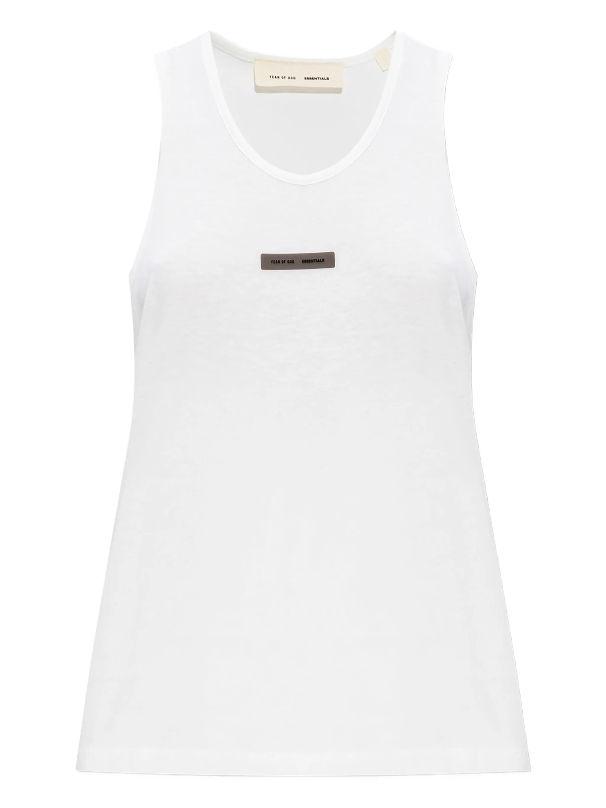 

Топ с нашивкой-логотипом Fear Of God Essentials, белый