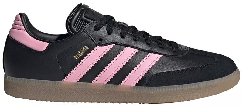 Adidas Samba Messi Кроссовки для мини-футбола, черный/розовый