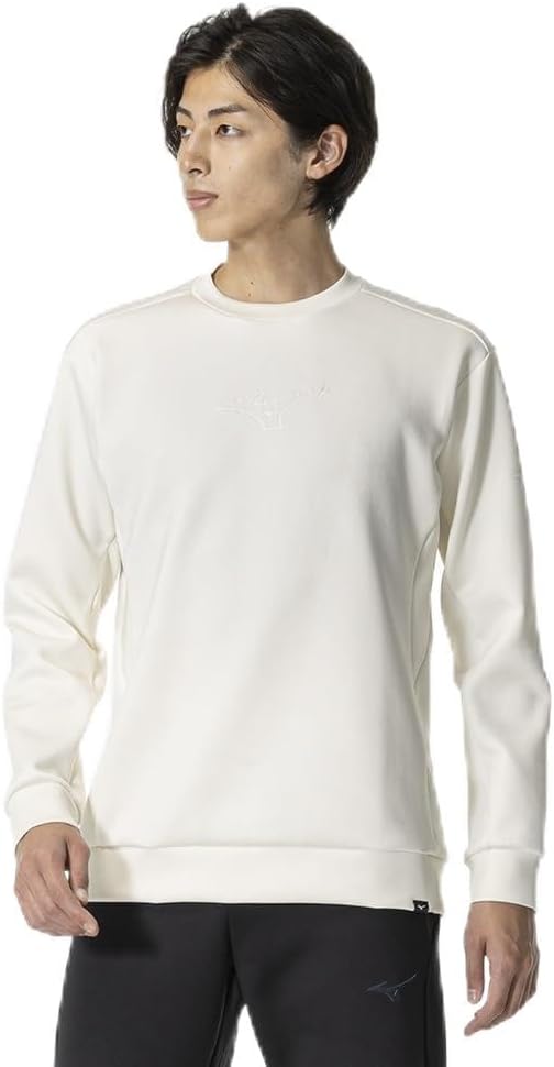 

Спортивная толстовка MIZUNO Training Wear, круглый вырез, удобная для движений, унисекс, для взрослых, размер 32MCA052