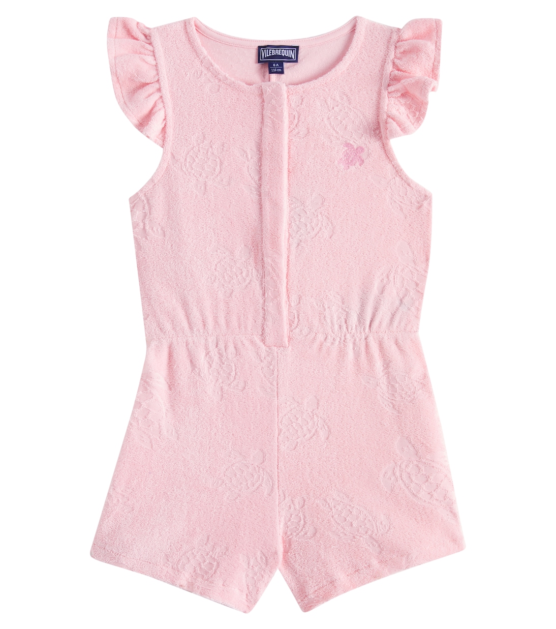 

Боди из хлопкового велюра Gracias Vilebrequin Kids, Pivoine