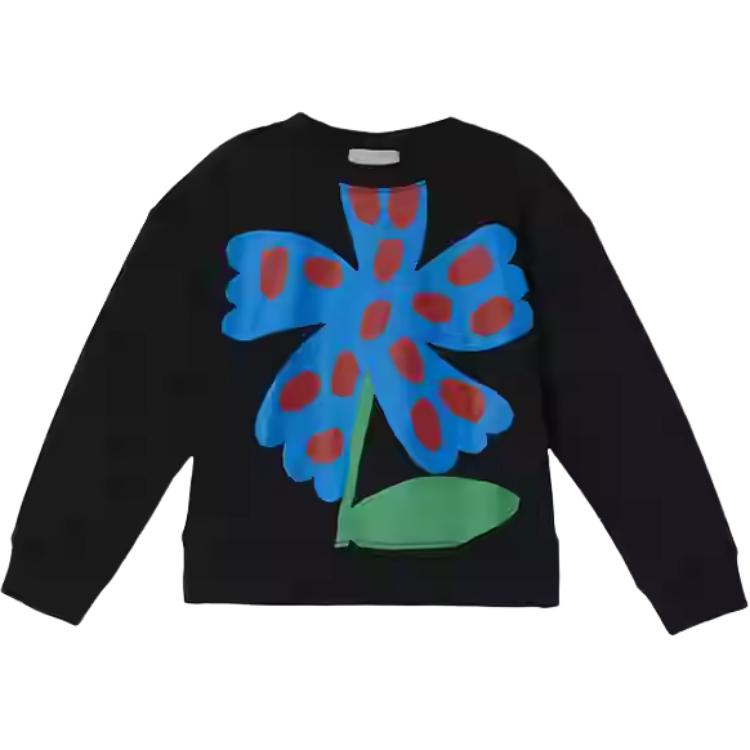 

Чёрная детская толстовка Kids' Stella McCartney, черный