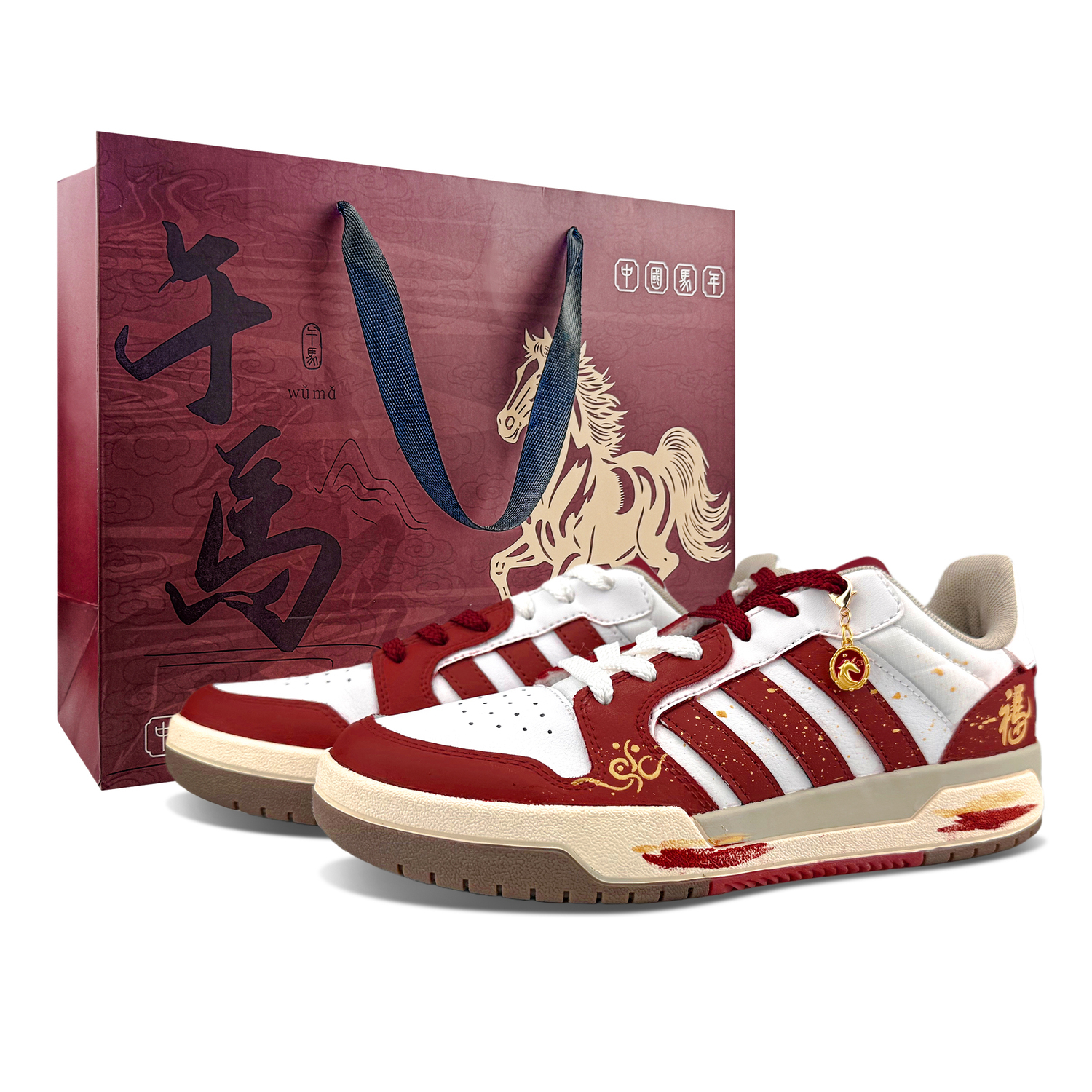 

Adidas Neo Entrap устойчивые к истиранию низкие кроссовки для скейтбординга Unisex красный белый