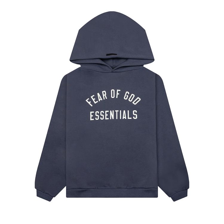 

Худи Fear of God Essentials Fleece Hoodie 'Marine', синий