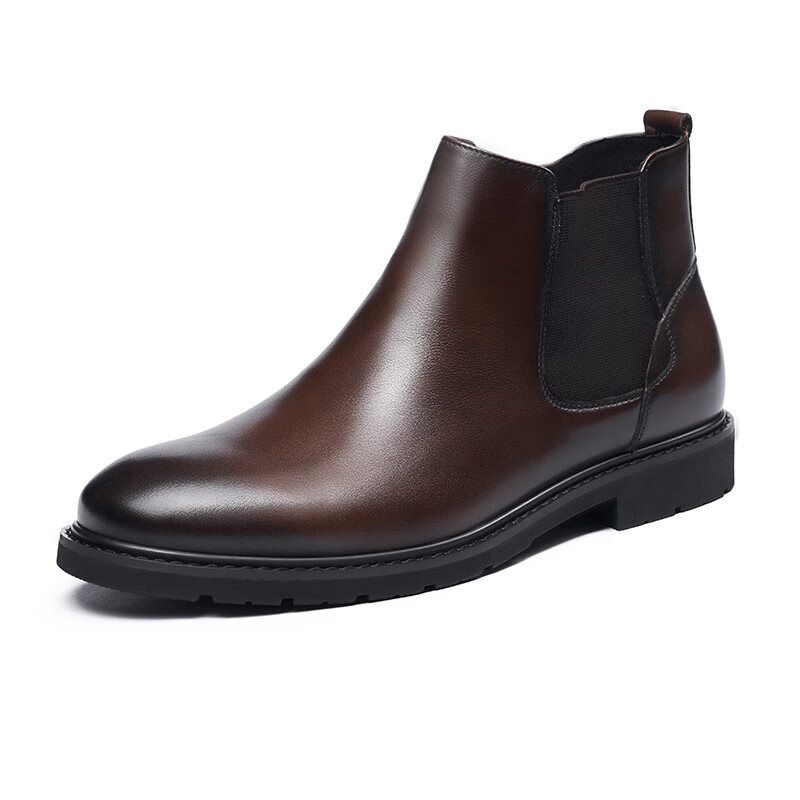 

Мужские короткие челси AOKANG, темно-коричневый