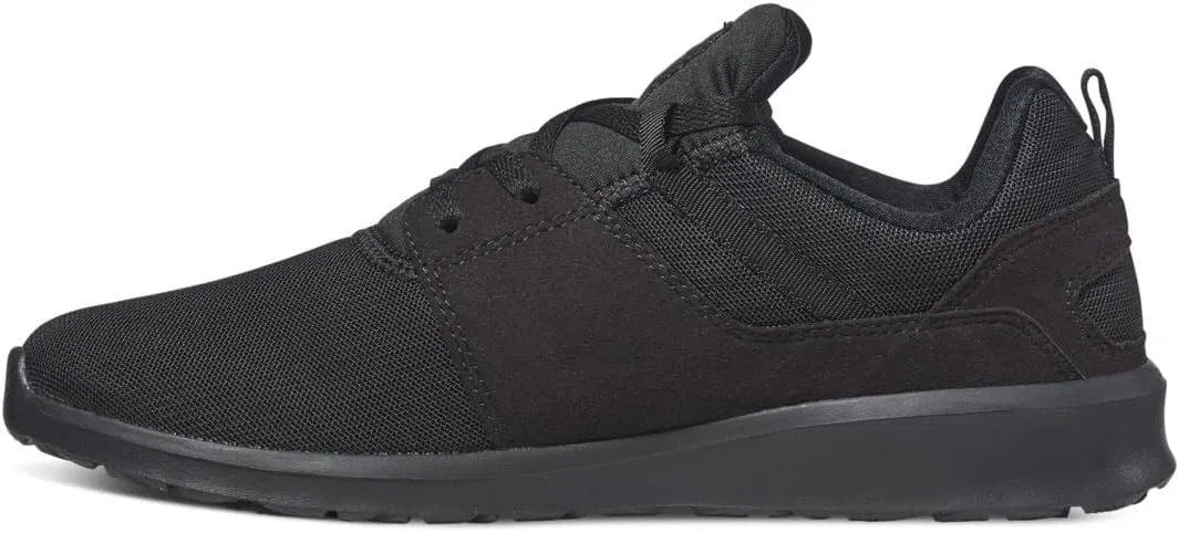 Мужские повседневные скейтбордистские кроссовки DC Heathrow DC Shoes, Black Black Black 3Bk — фото 4