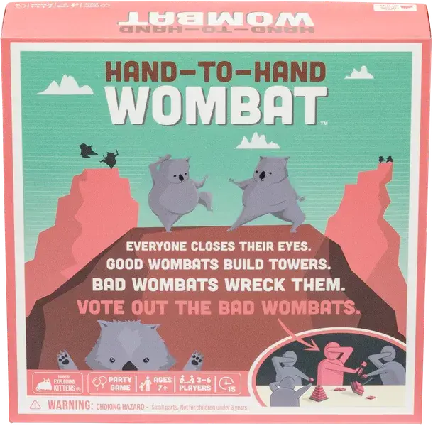 

Настольная игра Exploding Kittens Hand-to-Hand Wombat