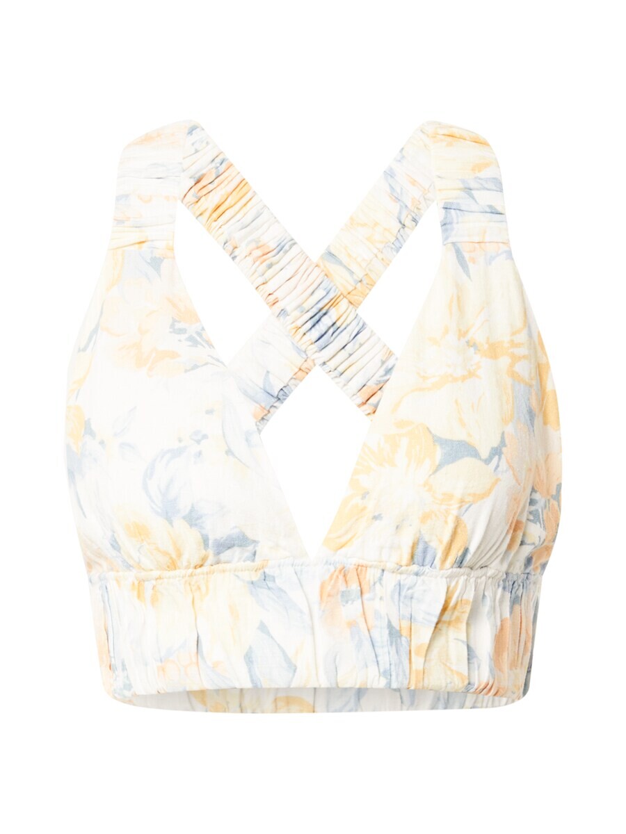 

Укороченный топ Abercrombie & Fitch Top, белый