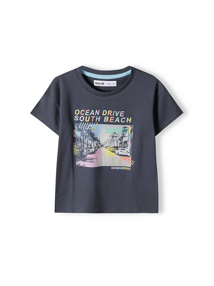 

Minoti Футболка антрацитового цвета, Черный, Minoti Футболка антрацитового цвета