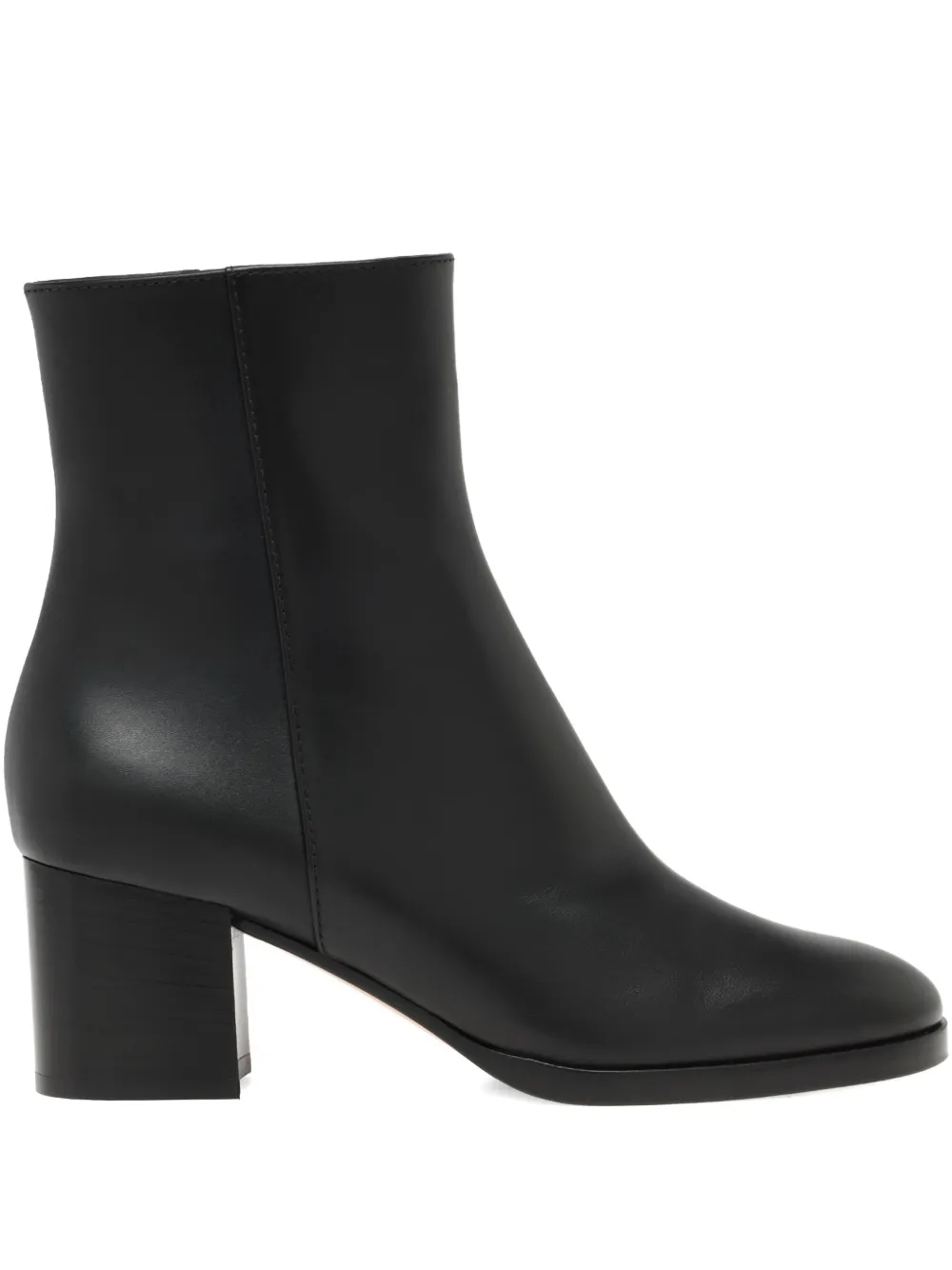 Ботинки Santiago на молнии Gianvito Rossi, черный