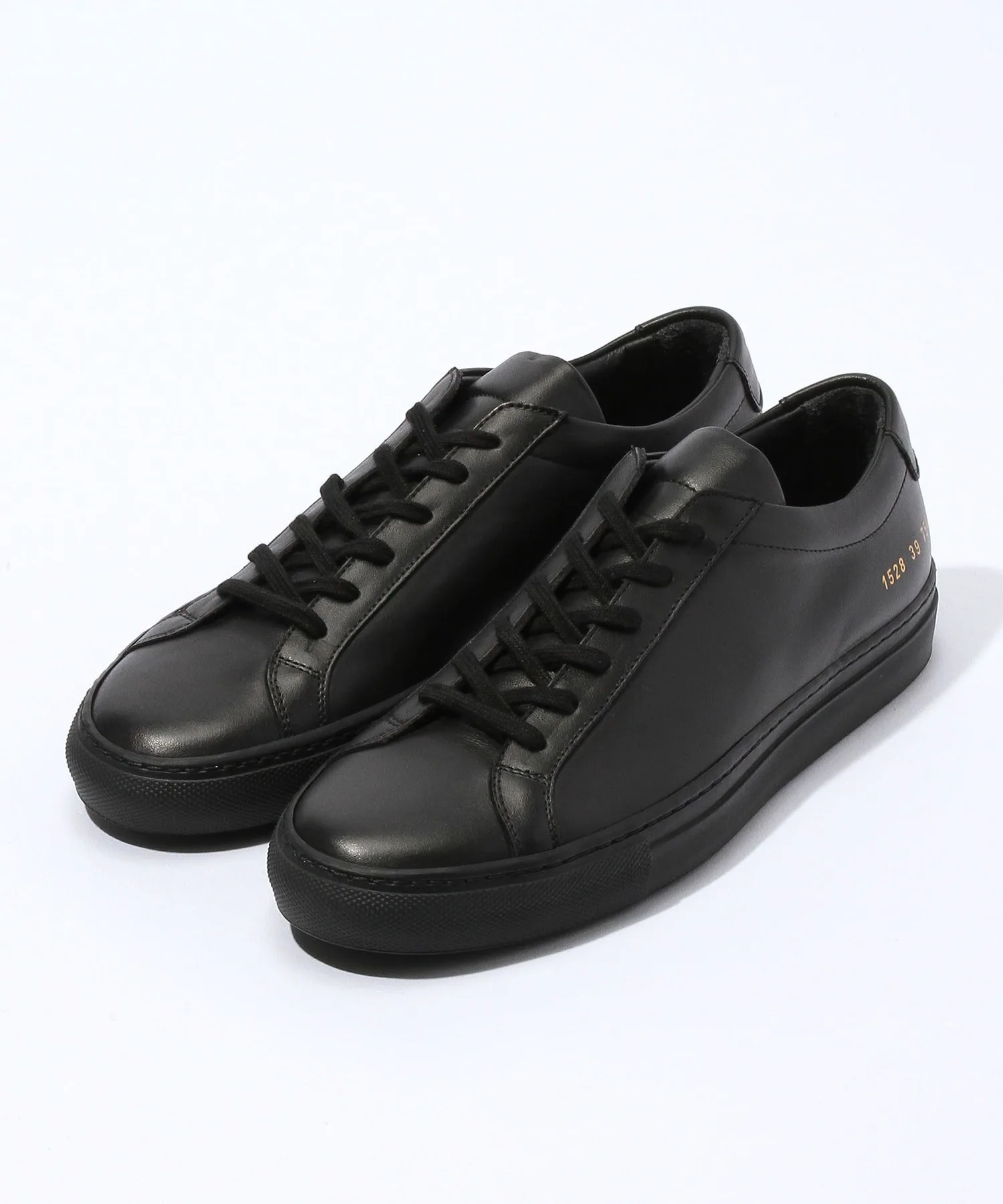 Мужские кожаные кроссовки COMMON PROJECTS Achilles Low чёрные