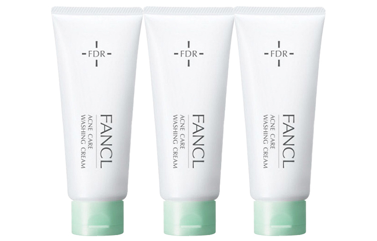AC Acne-Fighting Hydrating Cleansers увлажняющее очищающее средство для контроля жира 90г/90г*2/90г*3 FANCL — фото 3