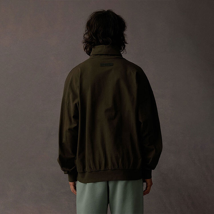 SS23 Толстовка мужская Off Black Fear Of God Essentials, черный — фото 4
