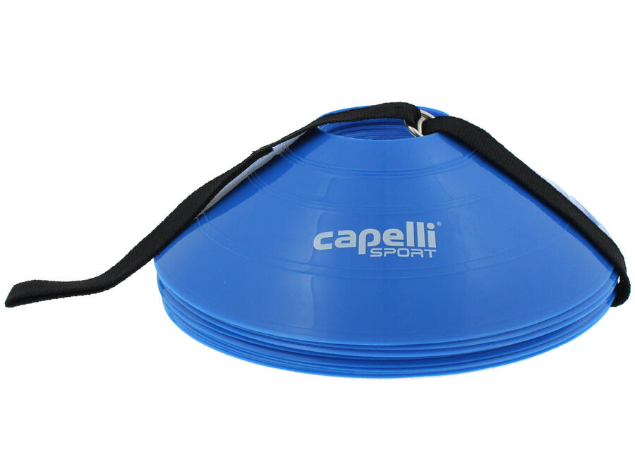 

CAPELLI SPORT Тренировочные конусы CS 10 шт. с ремнем для переноски