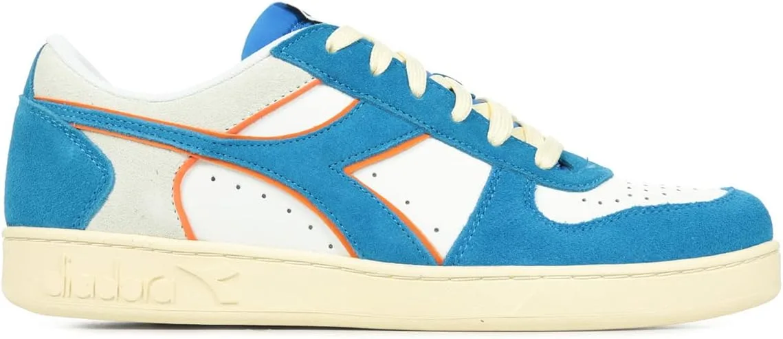 Кроссовки Diadora Unisex Magic Low из замши, белый