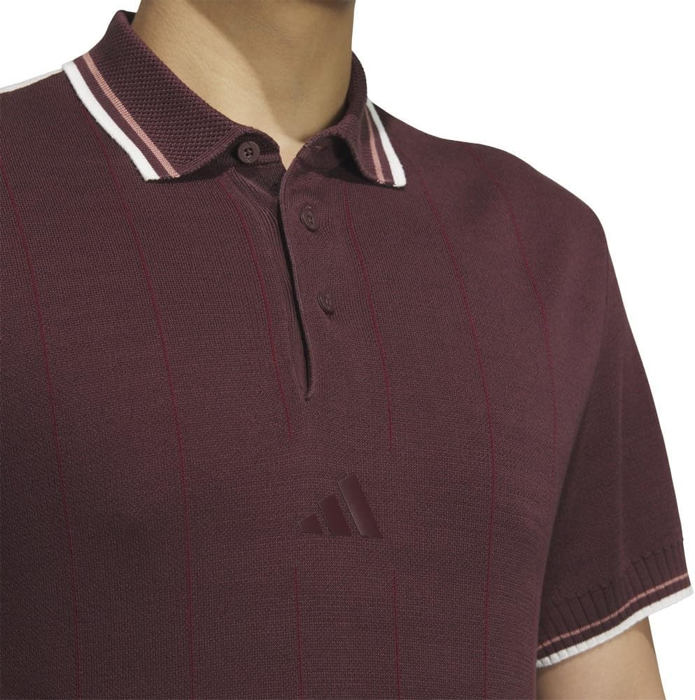 Поло Adidas Golf Beyond the Course свободного кроя из трикотажа с коротким рукавом — фото 3