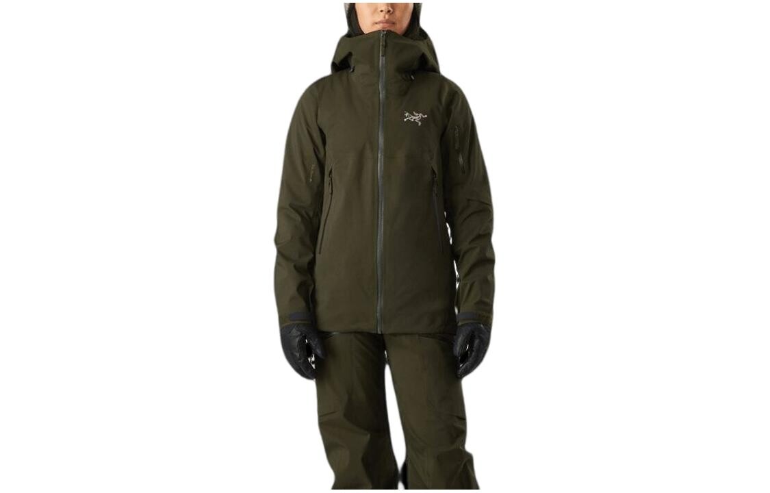 Куртка женская Arcteryx Eris Windbreaker, розовый / желтый — фото 2
